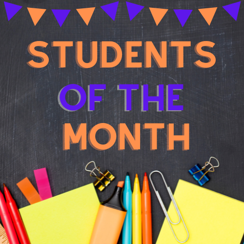 February Students of the Month